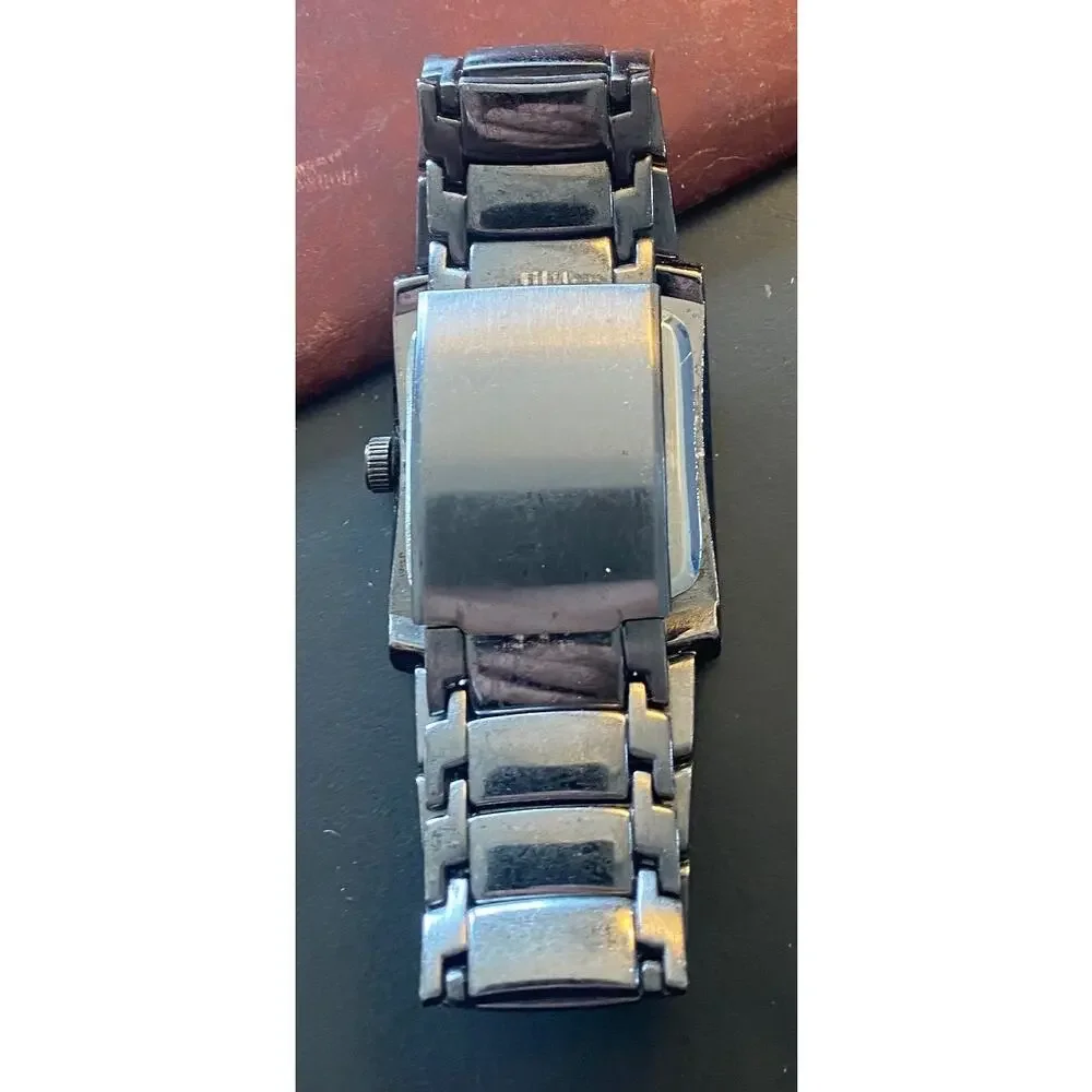 Men's 36mm Black Watch, Blue Crystal, Heavy Construction